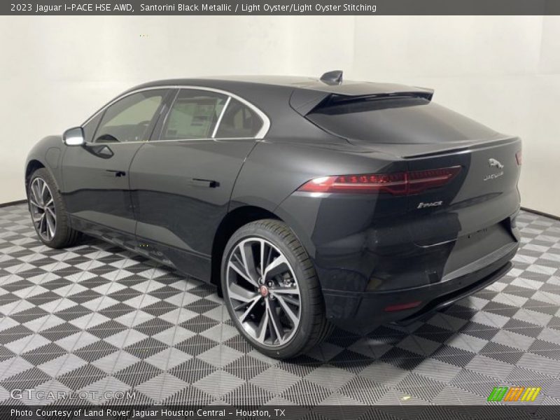 Santorini Black Metallic / Light Oyster/Light Oyster Stitching 2023 Jaguar I-PACE HSE AWD