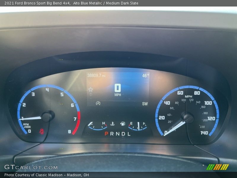  2021 Bronco Sport Big Bend 4x4 Big Bend 4x4 Gauges