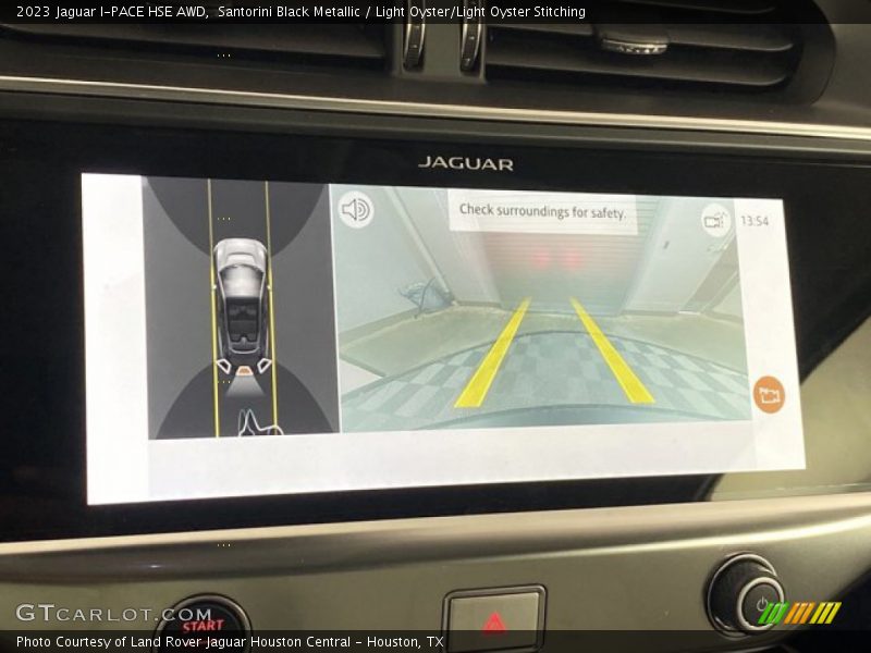 Controls of 2023 I-PACE HSE AWD