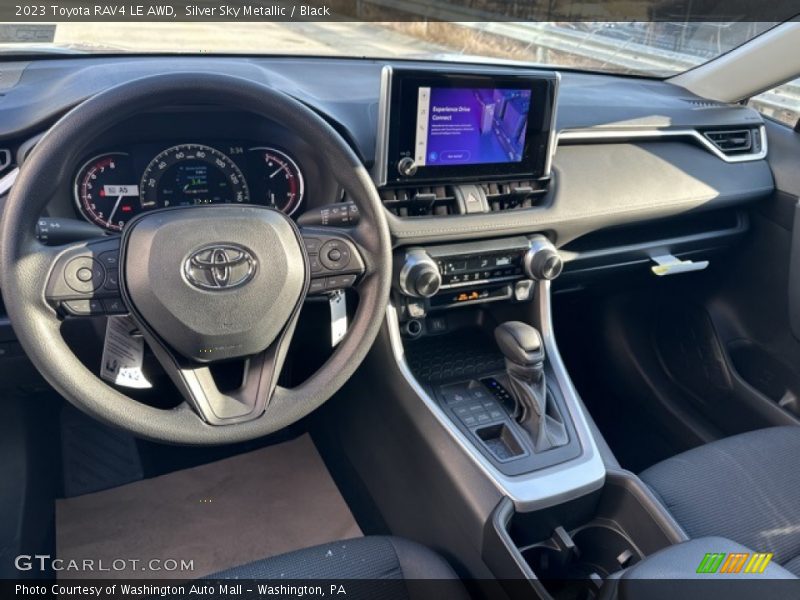 Silver Sky Metallic / Black 2023 Toyota RAV4 LE AWD