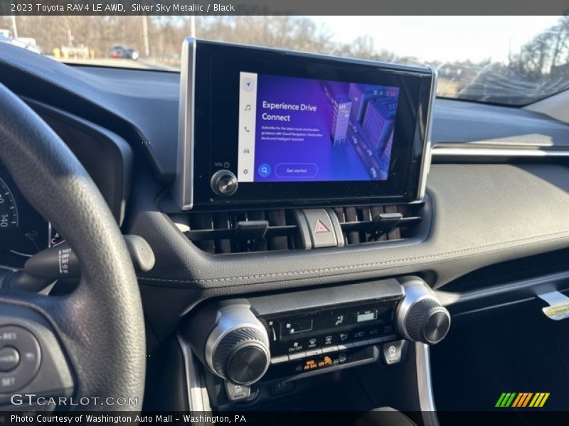 Silver Sky Metallic / Black 2023 Toyota RAV4 LE AWD