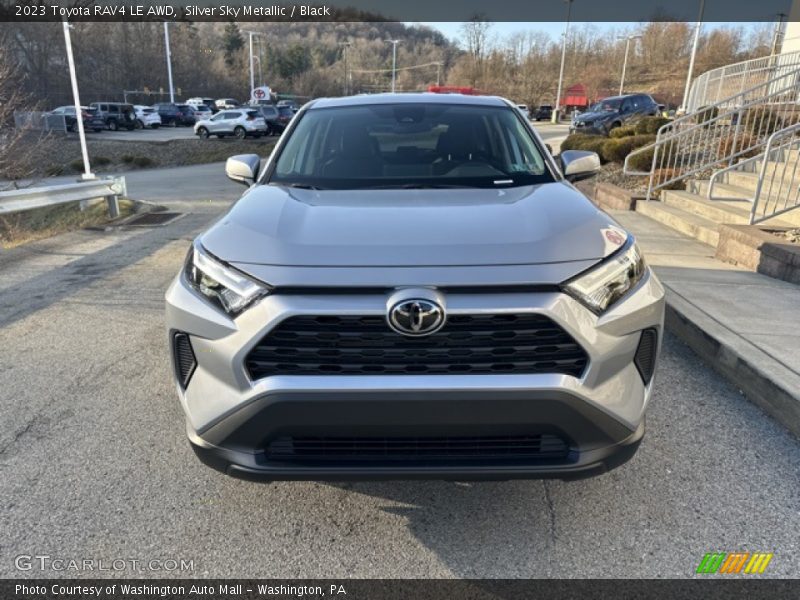 Silver Sky Metallic / Black 2023 Toyota RAV4 LE AWD