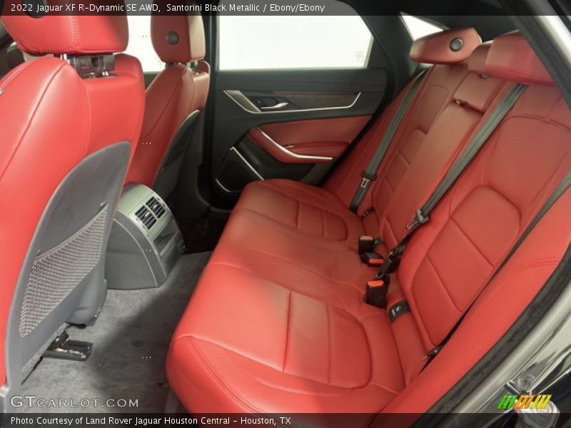 Rear Seat of 2022 XF R-Dynamic SE AWD