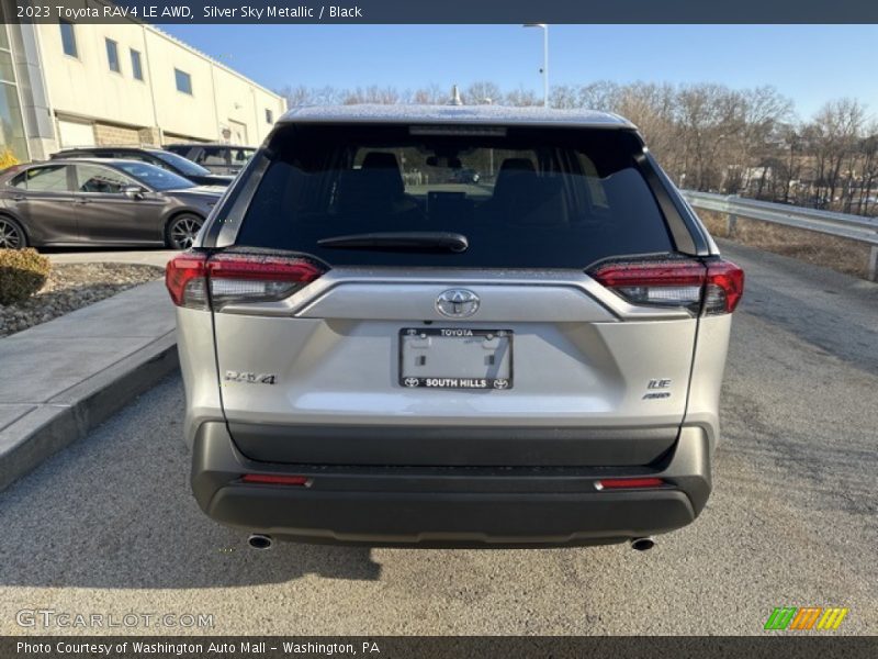Silver Sky Metallic / Black 2023 Toyota RAV4 LE AWD