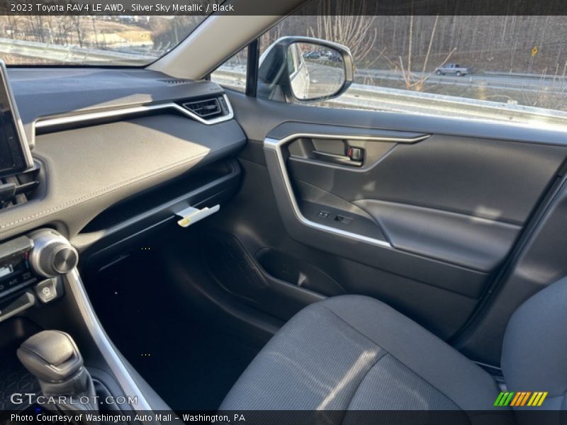 Silver Sky Metallic / Black 2023 Toyota RAV4 LE AWD