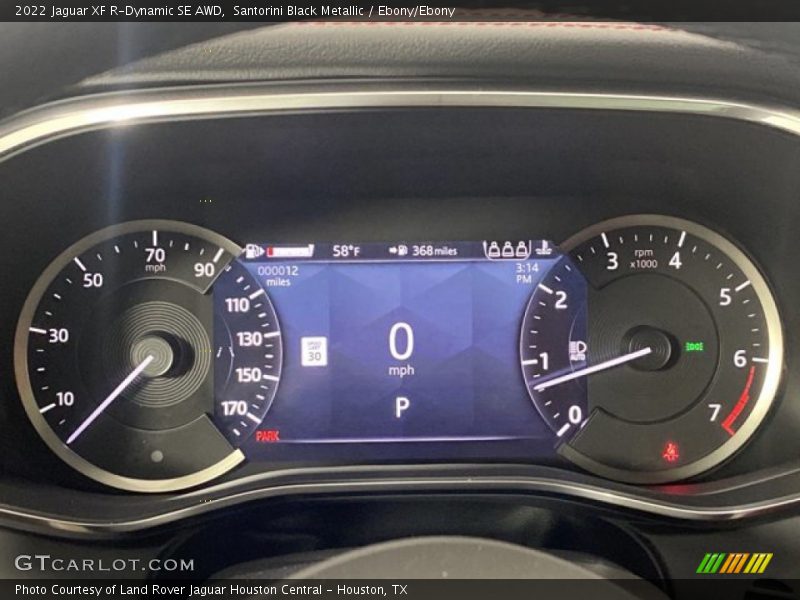  2022 XF R-Dynamic SE AWD R-Dynamic SE AWD Gauges