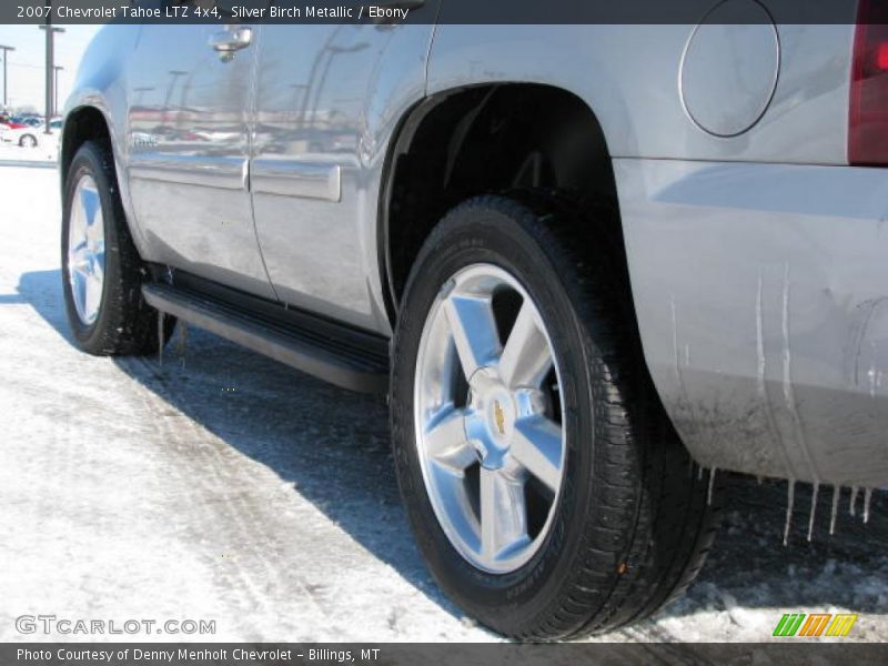 Silver Birch Metallic / Ebony 2007 Chevrolet Tahoe LTZ 4x4
