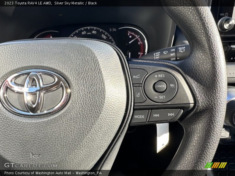 Silver Sky Metallic / Black 2023 Toyota RAV4 LE AWD