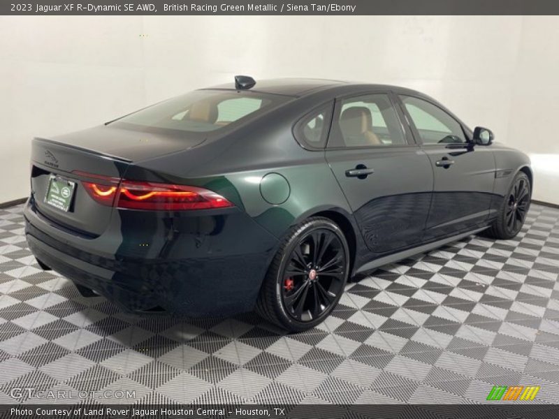 British Racing Green Metallic / Siena Tan/Ebony 2023 Jaguar XF R-Dynamic SE AWD