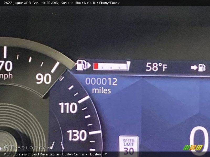 Santorini Black Metallic / Ebony/Ebony 2022 Jaguar XF R-Dynamic SE AWD