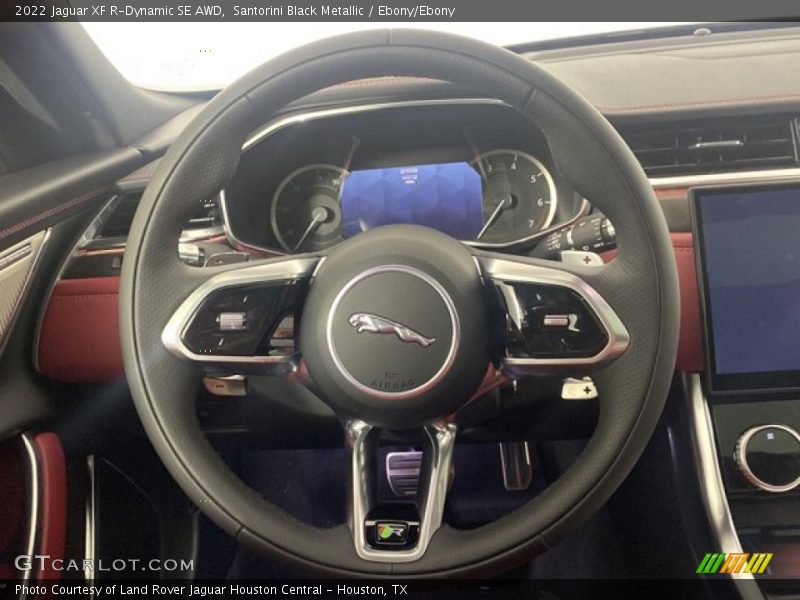  2022 XF R-Dynamic SE AWD Steering Wheel