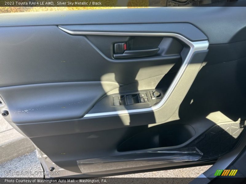 Silver Sky Metallic / Black 2023 Toyota RAV4 LE AWD