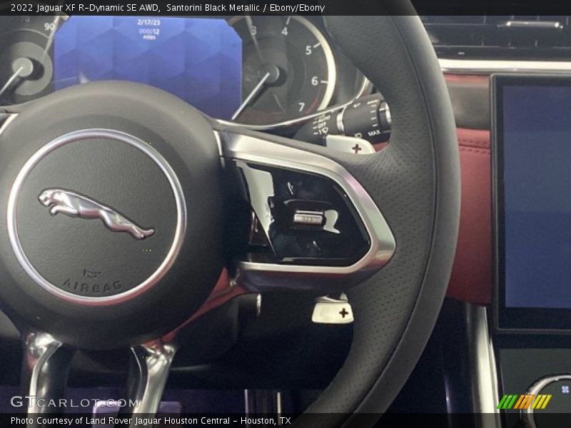  2022 XF R-Dynamic SE AWD Steering Wheel