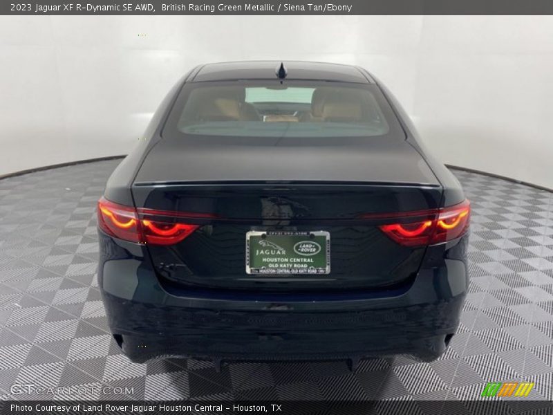 British Racing Green Metallic / Siena Tan/Ebony 2023 Jaguar XF R-Dynamic SE AWD
