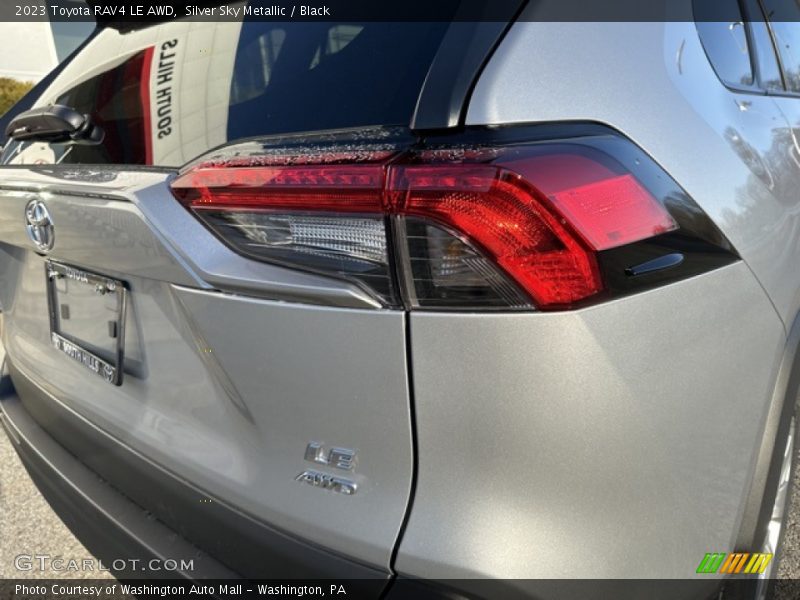 Silver Sky Metallic / Black 2023 Toyota RAV4 LE AWD
