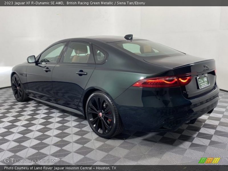 British Racing Green Metallic / Siena Tan/Ebony 2023 Jaguar XF R-Dynamic SE AWD