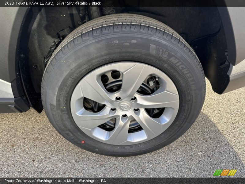 Silver Sky Metallic / Black 2023 Toyota RAV4 LE AWD