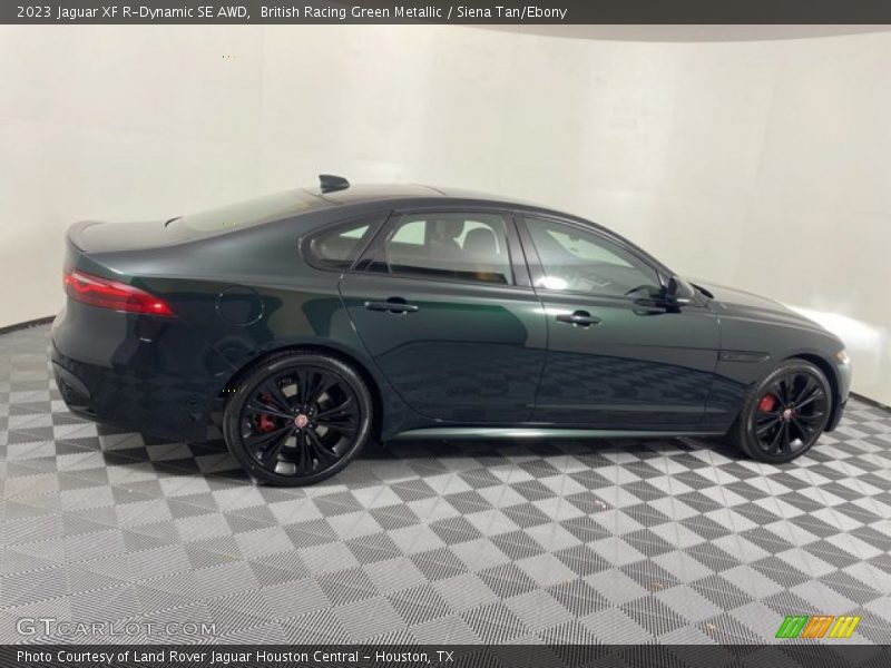 British Racing Green Metallic / Siena Tan/Ebony 2023 Jaguar XF R-Dynamic SE AWD