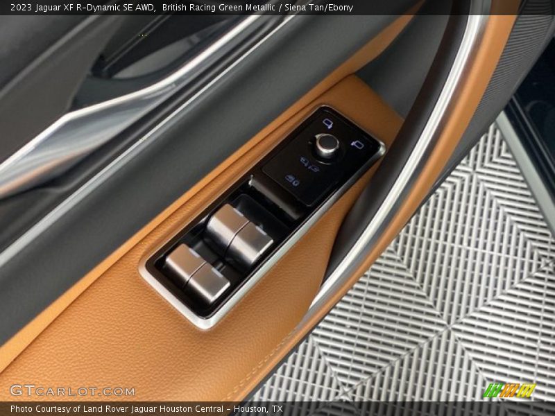 British Racing Green Metallic / Siena Tan/Ebony 2023 Jaguar XF R-Dynamic SE AWD