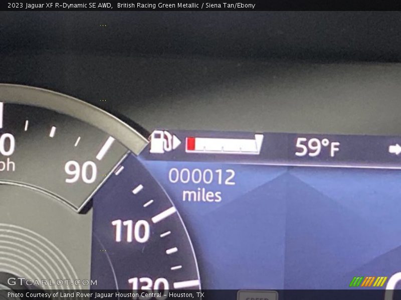 British Racing Green Metallic / Siena Tan/Ebony 2023 Jaguar XF R-Dynamic SE AWD