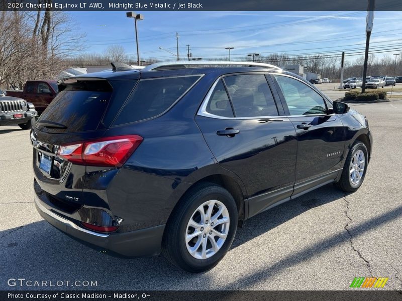 Midnight Blue Metallic / Jet Black 2020 Chevrolet Equinox LT AWD