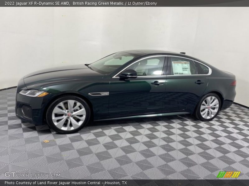  2022 XF R-Dynamic SE AWD British Racing Green Metallic