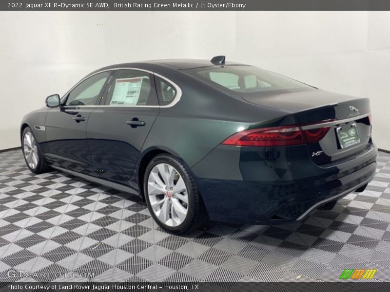 British Racing Green Metallic / Lt Oyster/Ebony 2022 Jaguar XF R-Dynamic SE AWD