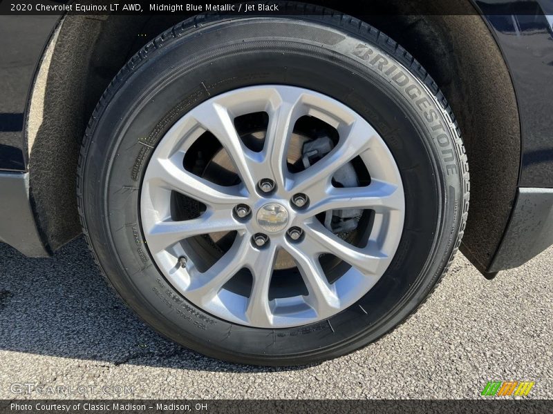 Midnight Blue Metallic / Jet Black 2020 Chevrolet Equinox LT AWD