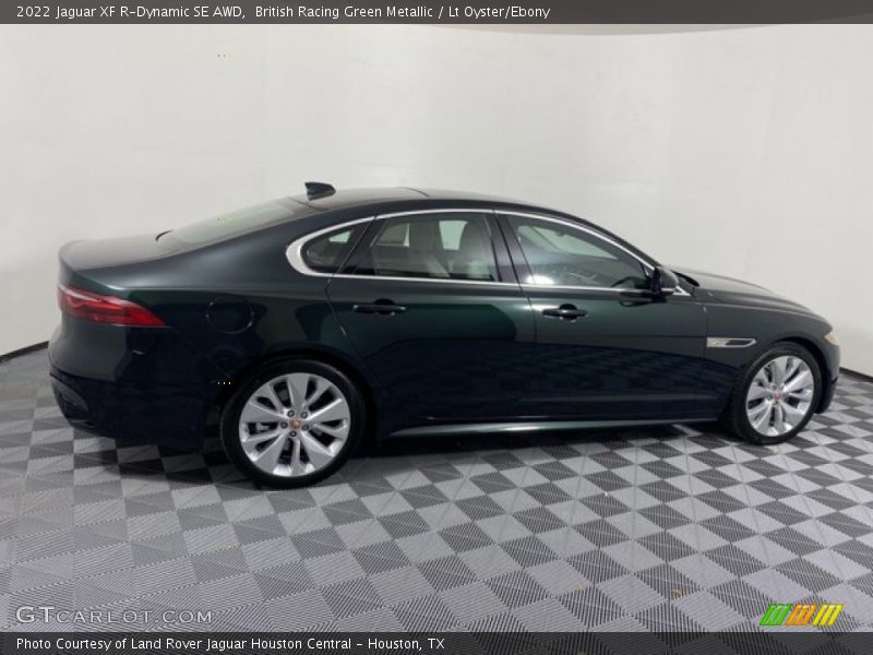 British Racing Green Metallic / Lt Oyster/Ebony 2022 Jaguar XF R-Dynamic SE AWD