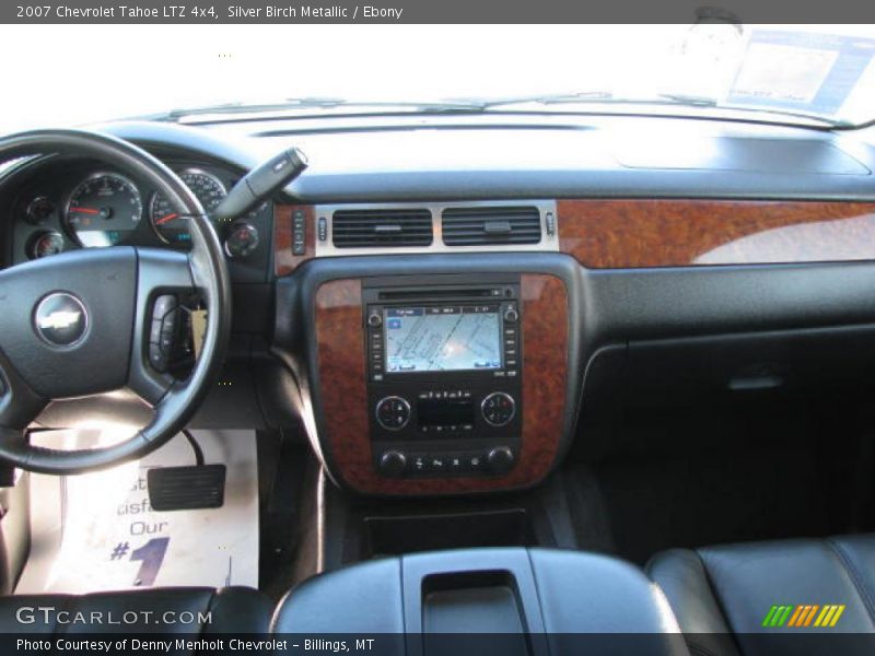 Silver Birch Metallic / Ebony 2007 Chevrolet Tahoe LTZ 4x4