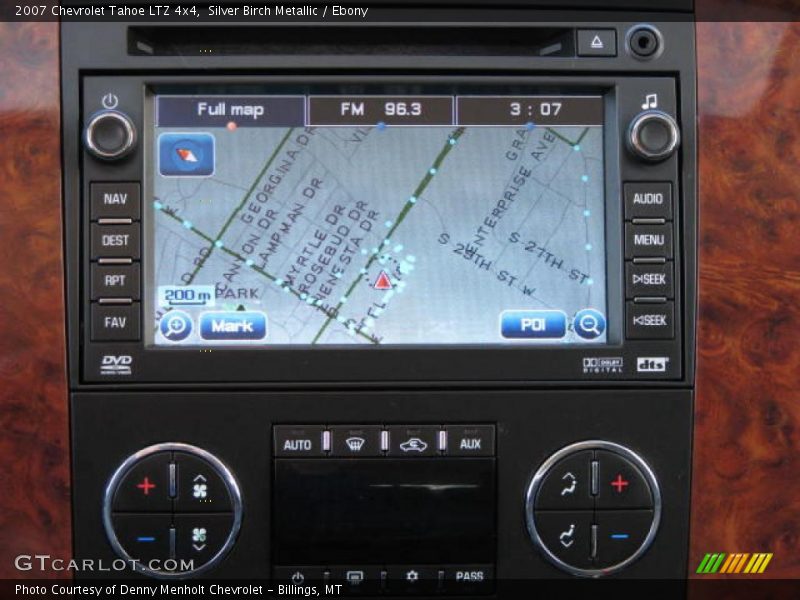 Silver Birch Metallic / Ebony 2007 Chevrolet Tahoe LTZ 4x4