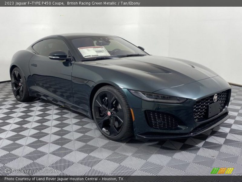 Front 3/4 View of 2023 F-TYPE P450 Coupe