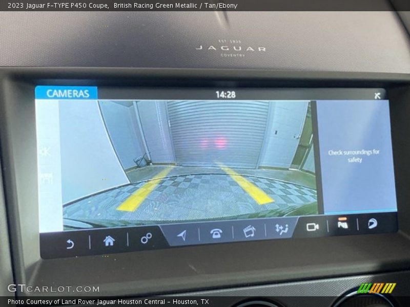 British Racing Green Metallic / Tan/Ebony 2023 Jaguar F-TYPE P450 Coupe