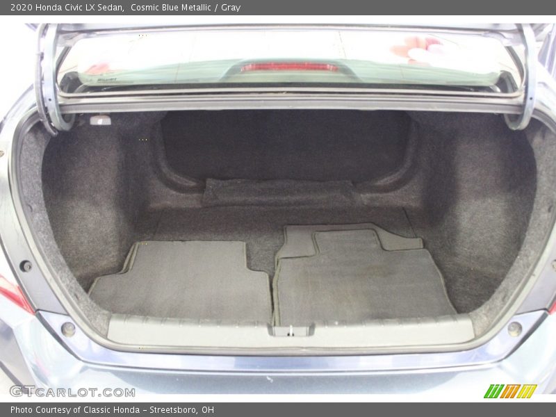 Cosmic Blue Metallic / Gray 2020 Honda Civic LX Sedan