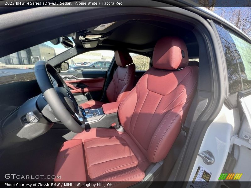 Front Seat of 2023 i4 Series eDrive35 Sedan