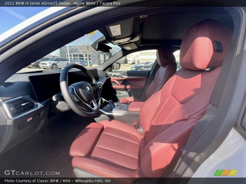 Front Seat of 2023 i4 Series eDrive35 Sedan