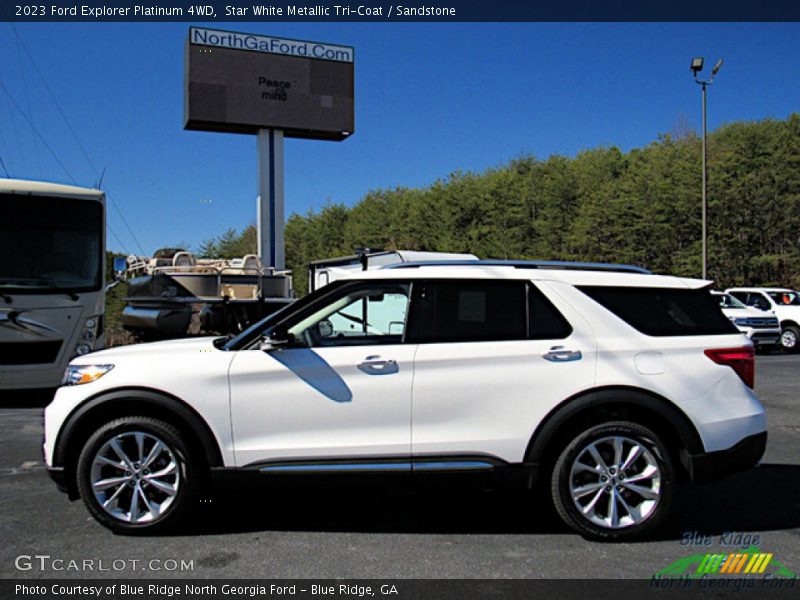  2023 Explorer Platinum 4WD Star White Metallic Tri-Coat