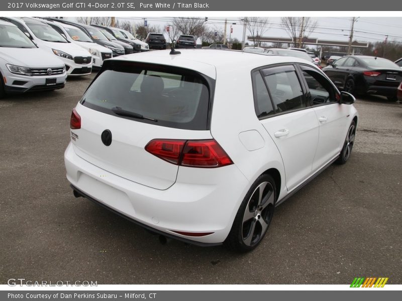 Pure White / Titan Black 2017 Volkswagen Golf GTI 4-Door 2.0T SE