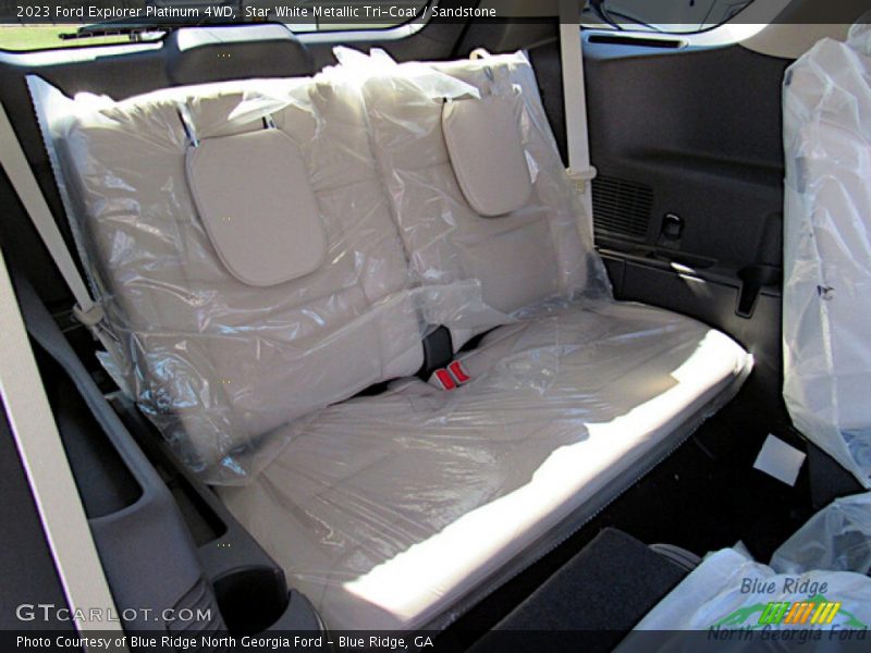 Rear Seat of 2023 Explorer Platinum 4WD