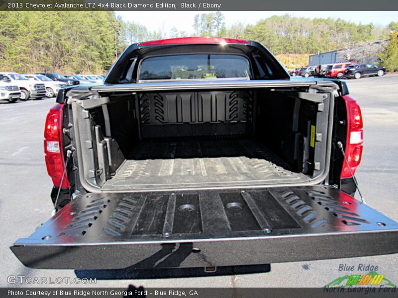 Black / Ebony 2013 Chevrolet Avalanche LTZ 4x4 Black Diamond Edition