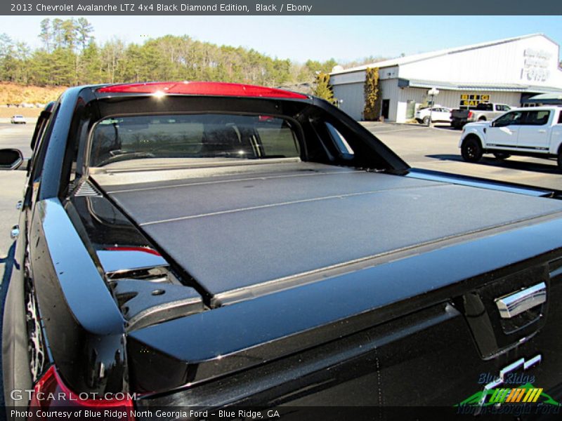 Black / Ebony 2013 Chevrolet Avalanche LTZ 4x4 Black Diamond Edition