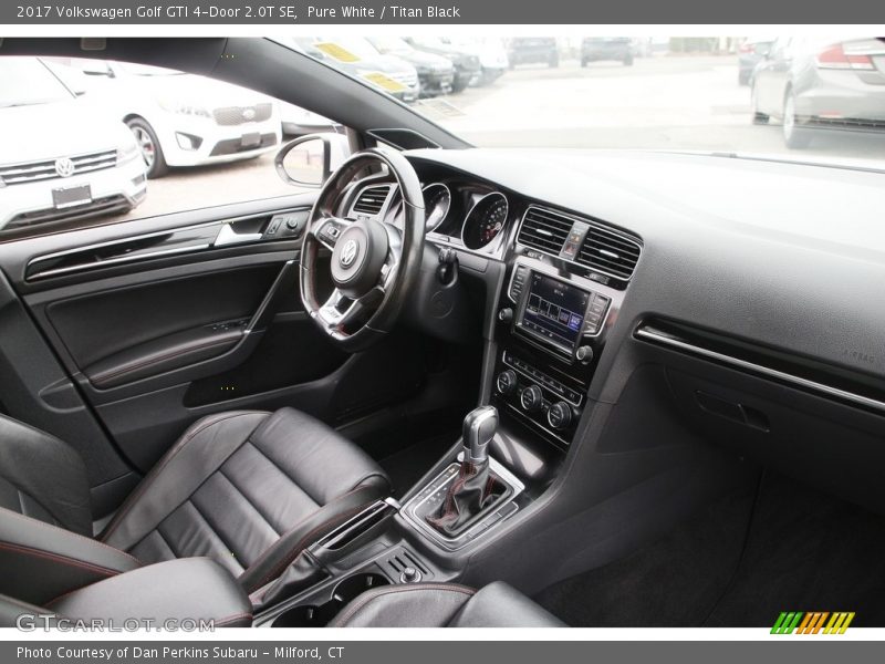 Pure White / Titan Black 2017 Volkswagen Golf GTI 4-Door 2.0T SE