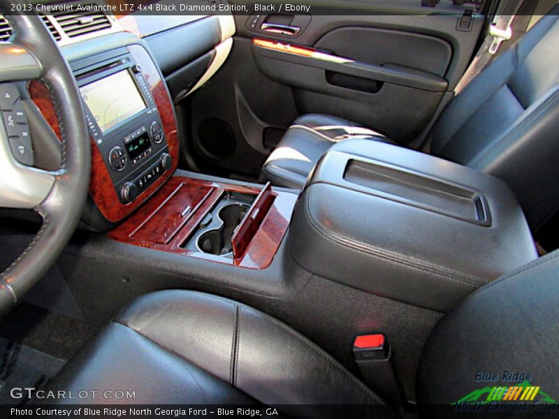 Black / Ebony 2013 Chevrolet Avalanche LTZ 4x4 Black Diamond Edition