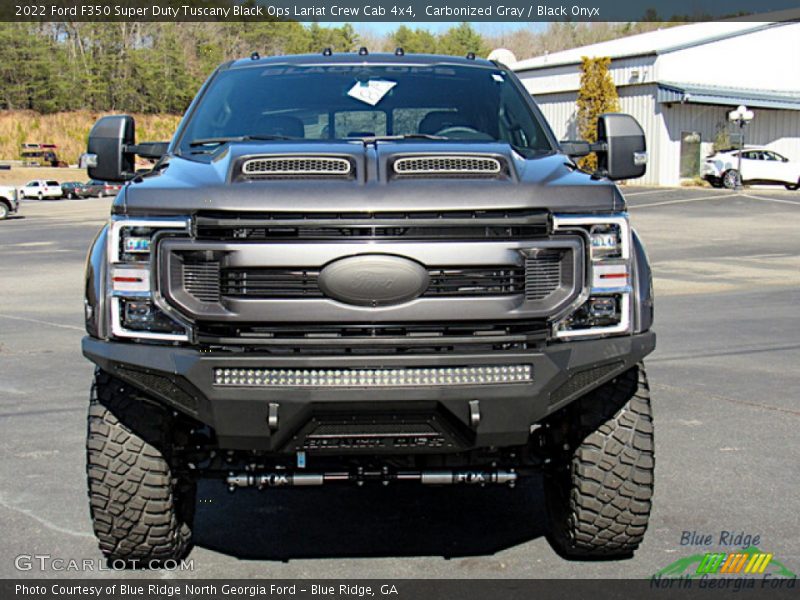  2022 F350 Super Duty Tuscany Black Ops Lariat Crew Cab 4x4 Carbonized Gray