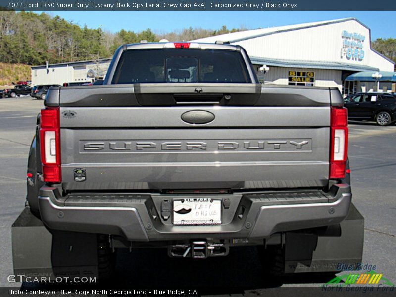 Carbonized Gray / Black Onyx 2022 Ford F350 Super Duty Tuscany Black Ops Lariat Crew Cab 4x4