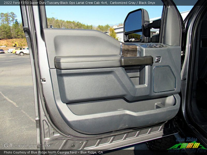 Door Panel of 2022 F350 Super Duty Tuscany Black Ops Lariat Crew Cab 4x4