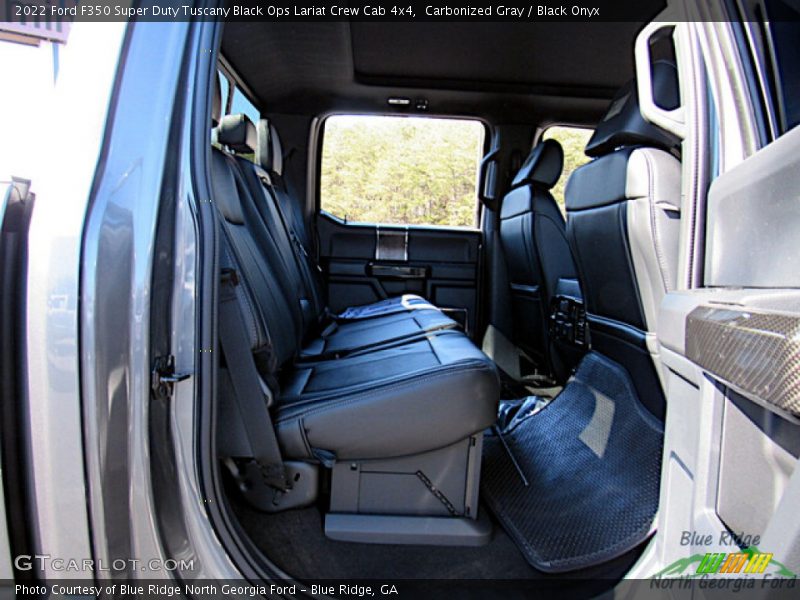 Carbonized Gray / Black Onyx 2022 Ford F350 Super Duty Tuscany Black Ops Lariat Crew Cab 4x4