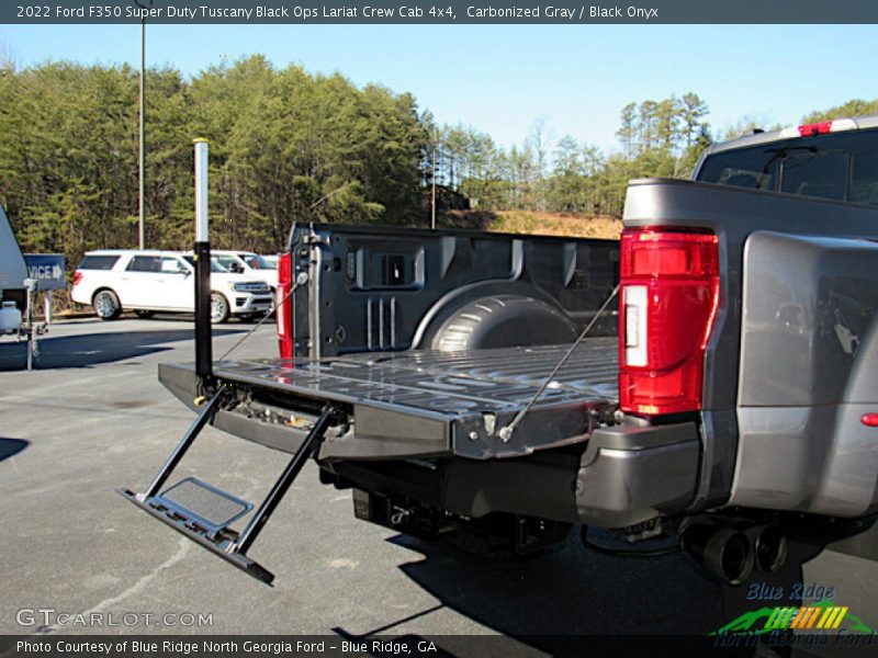 Carbonized Gray / Black Onyx 2022 Ford F350 Super Duty Tuscany Black Ops Lariat Crew Cab 4x4