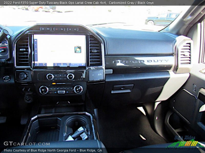 Carbonized Gray / Black Onyx 2022 Ford F350 Super Duty Tuscany Black Ops Lariat Crew Cab 4x4