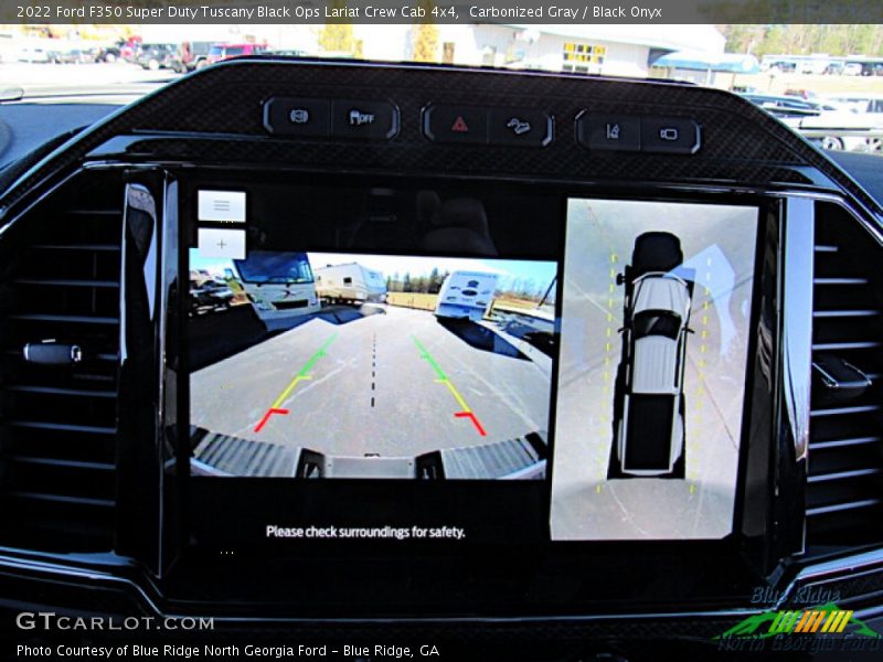Carbonized Gray / Black Onyx 2022 Ford F350 Super Duty Tuscany Black Ops Lariat Crew Cab 4x4